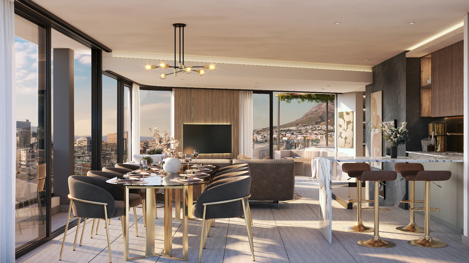Penthouse interior