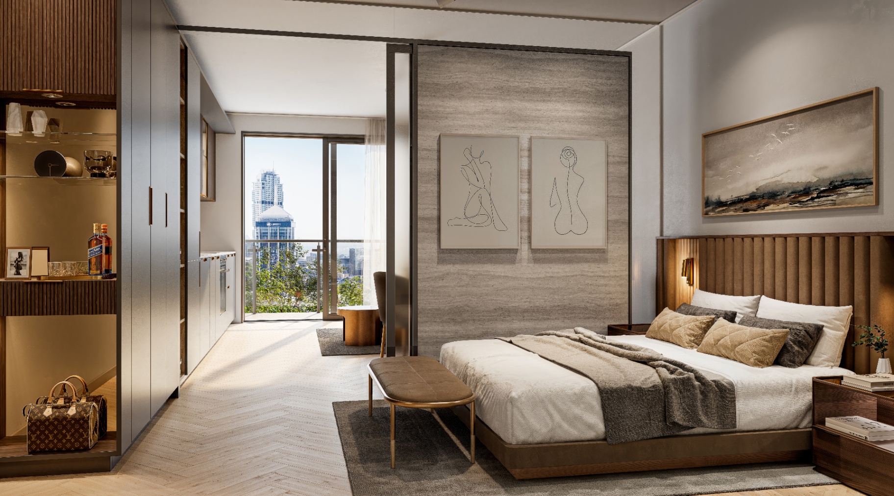 Bedroom render