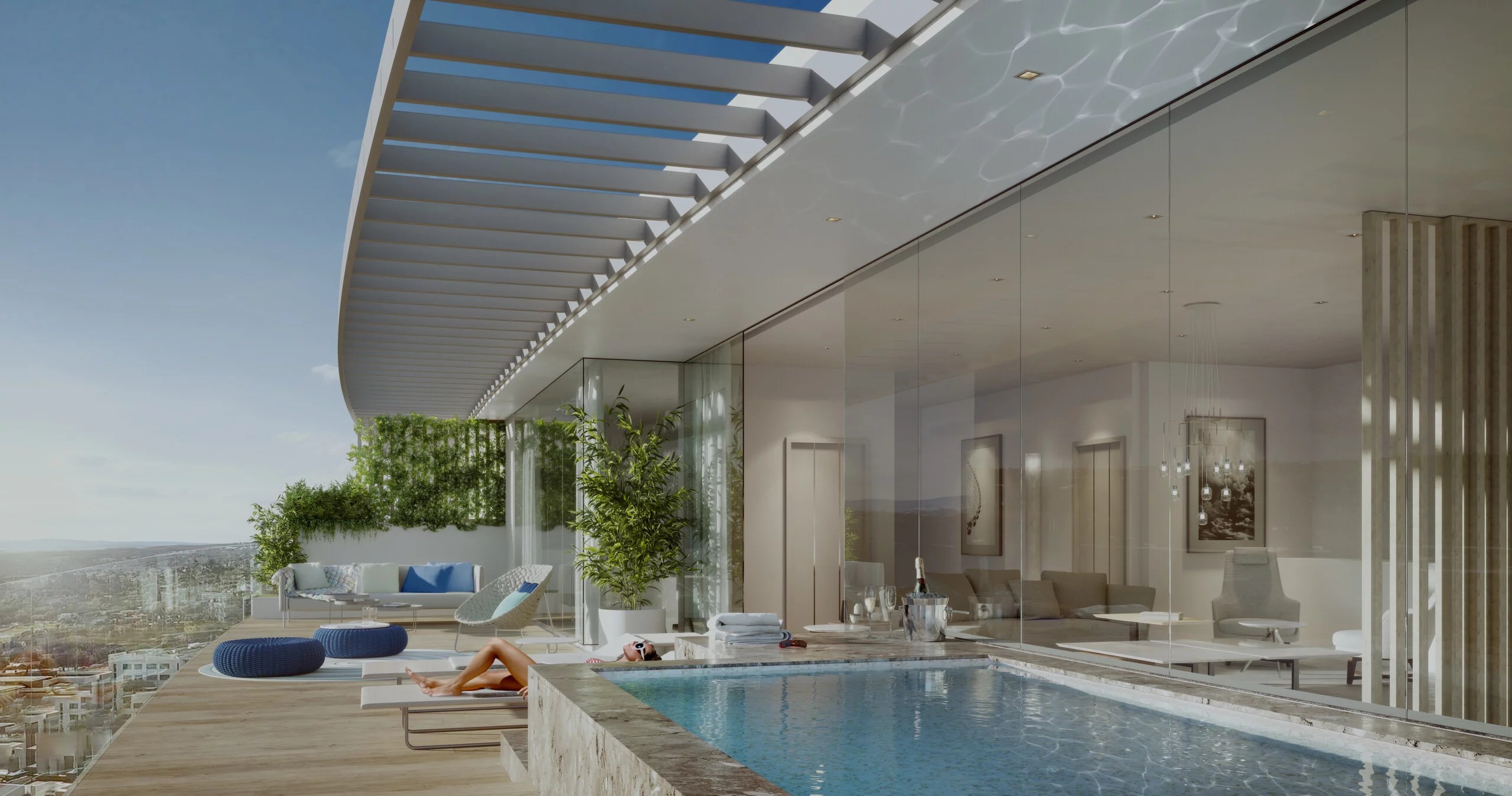 Ellipse Waterfall amenity
