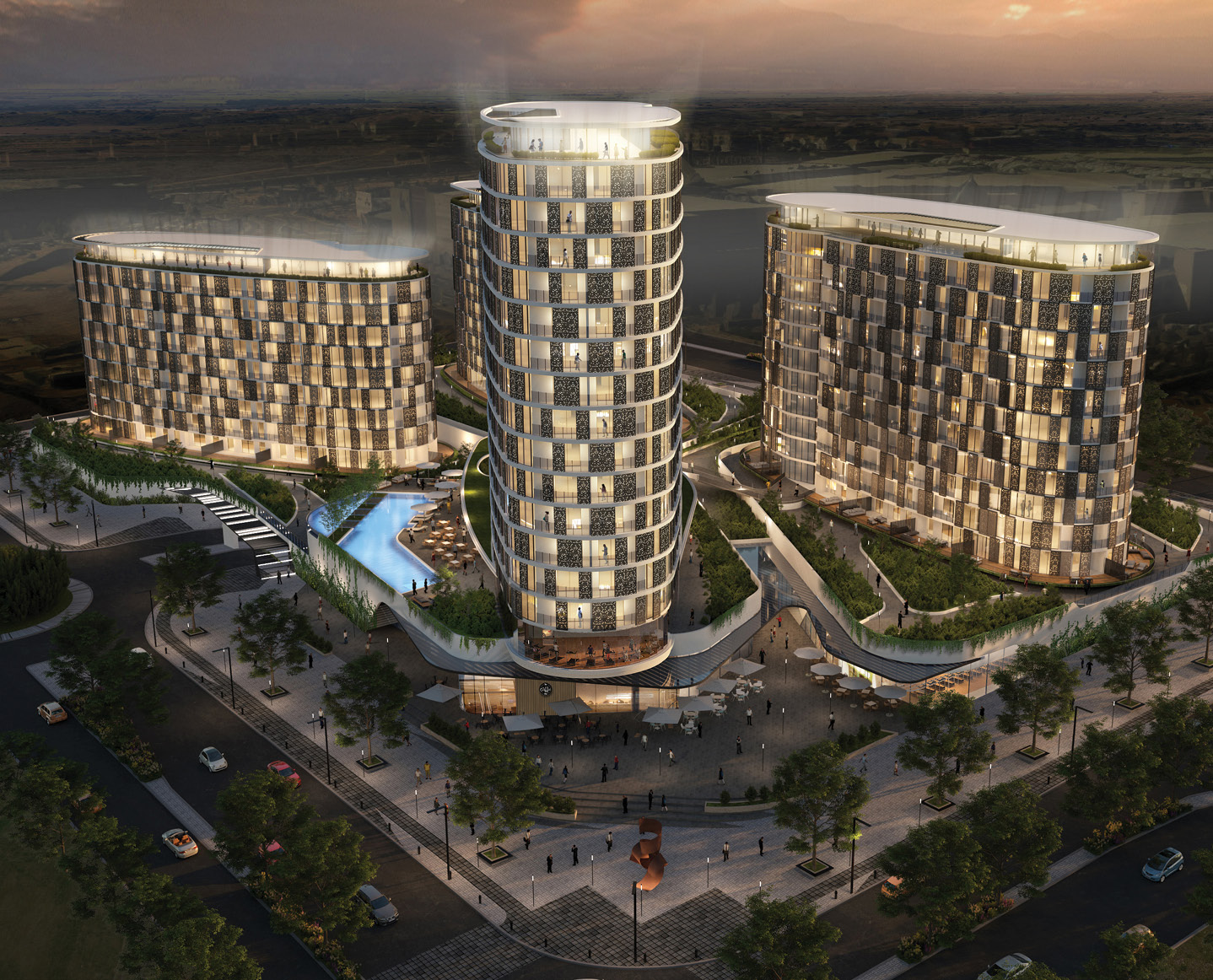 Ellipse Waterfall lifestyle