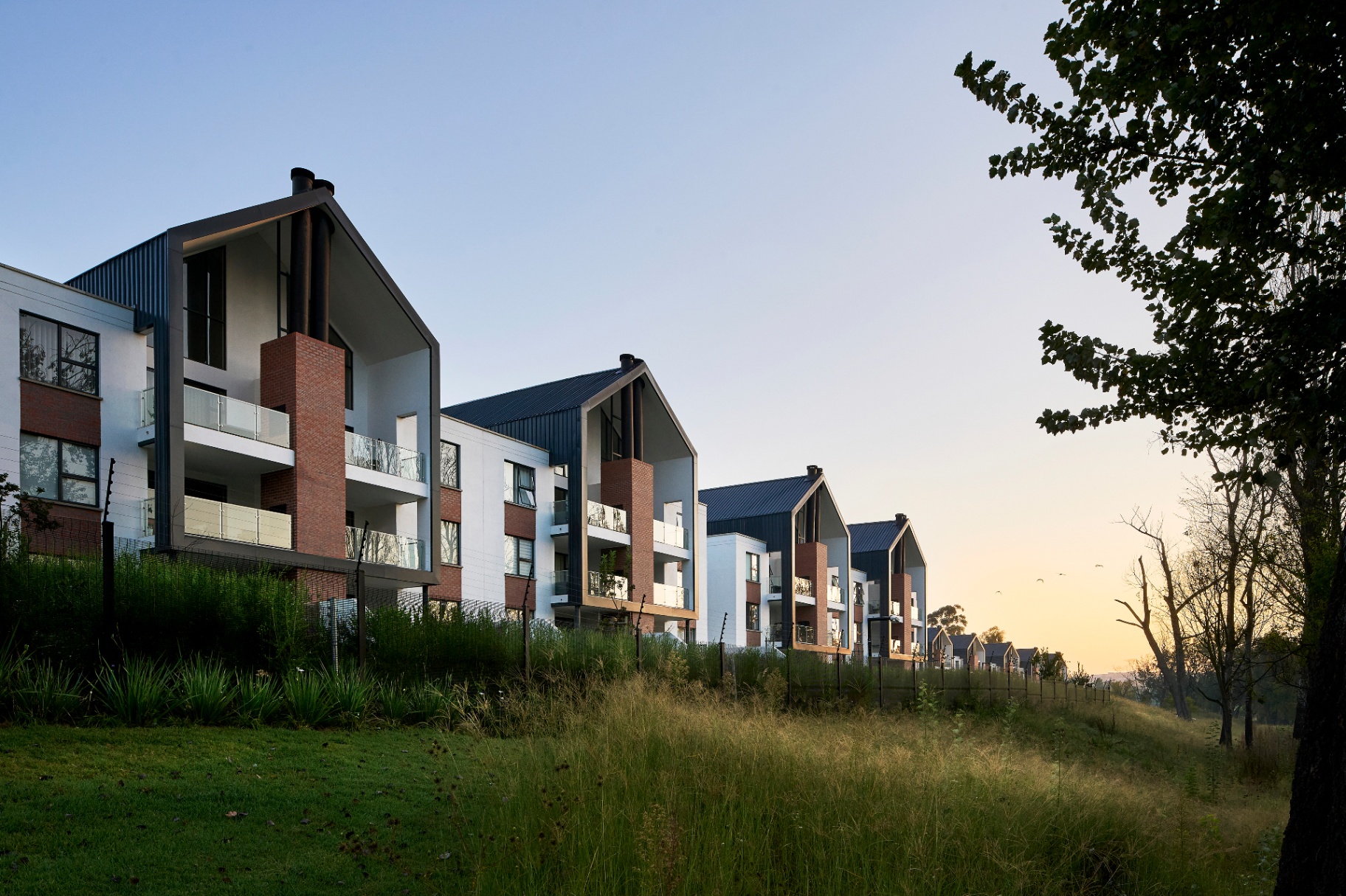 Brookfield exterior at dusk