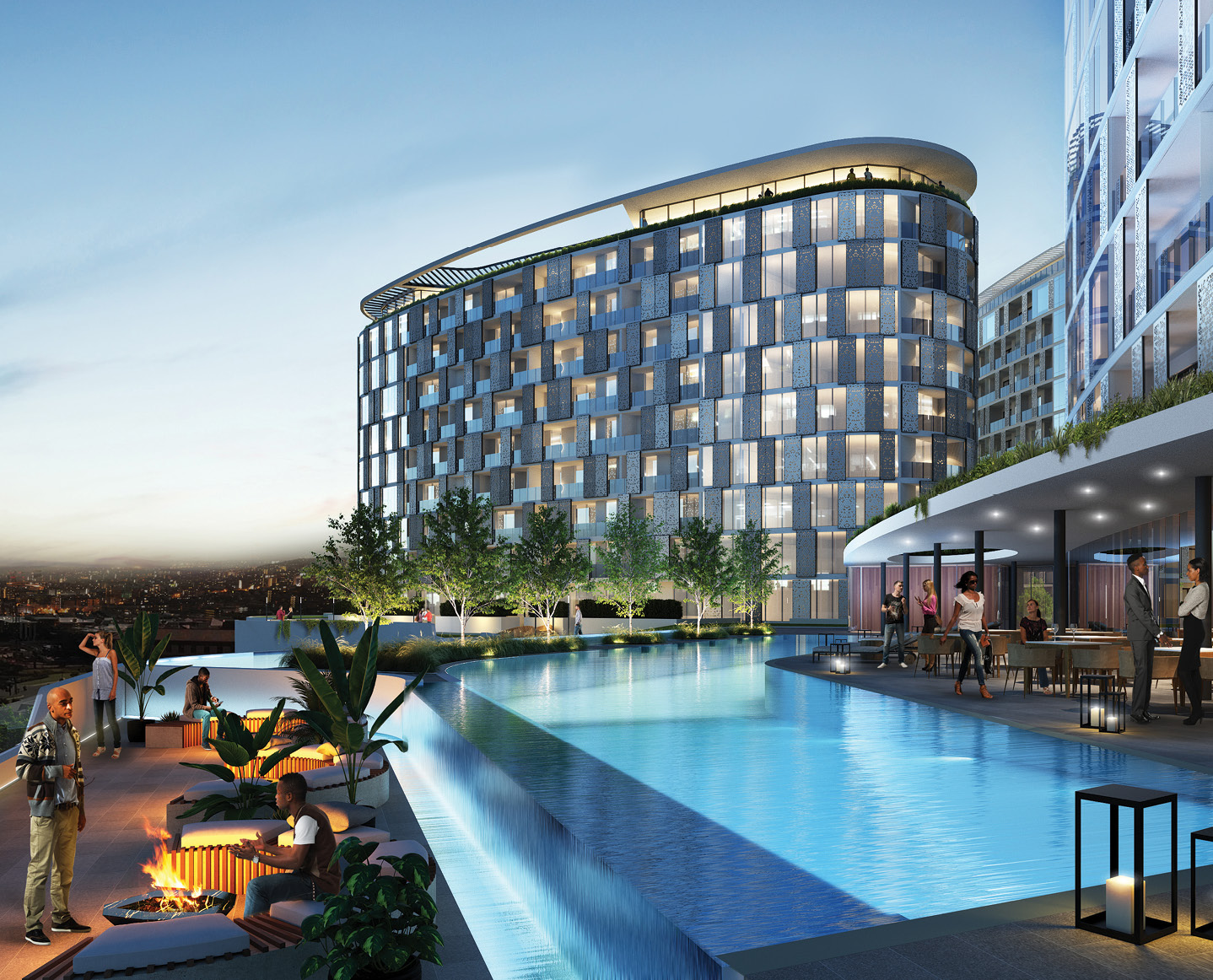 Ellipse Waterfall lifestyle